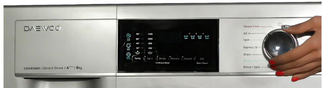 ماشین لباسشویی 8 کیلویی دوو مدل LM-840S
