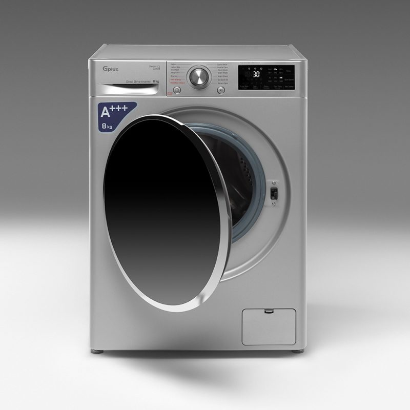 ماشین لباسشویی 8 کیلویی جی پلاس مدل GWM-R88S.KTN