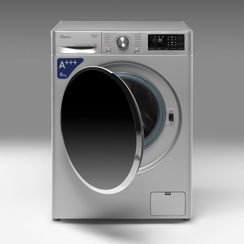 ماشین لباسشویی 9 کیلویی جی پلاس مدل GWM-R99S.KTN