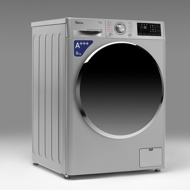 ماشین لباسشویی 9 کیلویی جی پلاس مدل GWM-R99S.KTN
