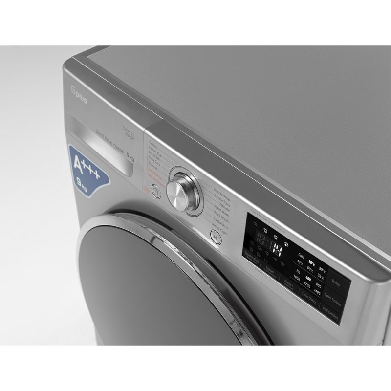 ماشین لباسشویی 9 کیلویی جی پلاس مدل GWM-R99S.KTN