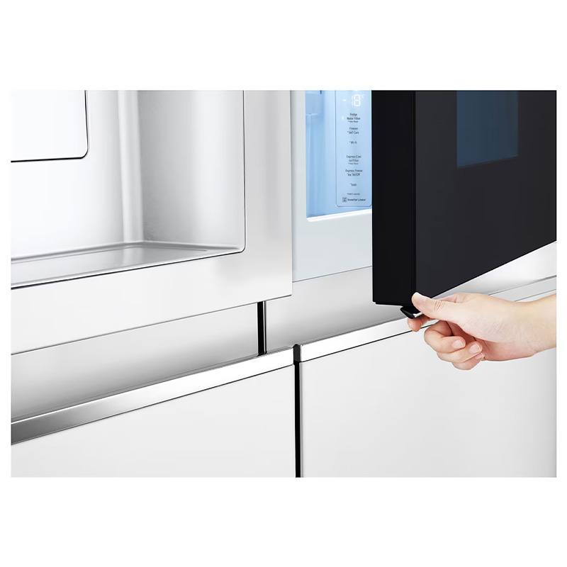 یخچال فریزر ساید بای ساید هوشمند ال جی مدل GCX-287TVW – سفید