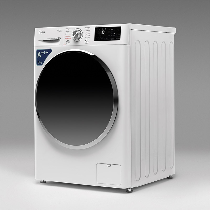 ماشین لباسشویی 9 کیلویی جی پلاس مدل GWM-R909W.N