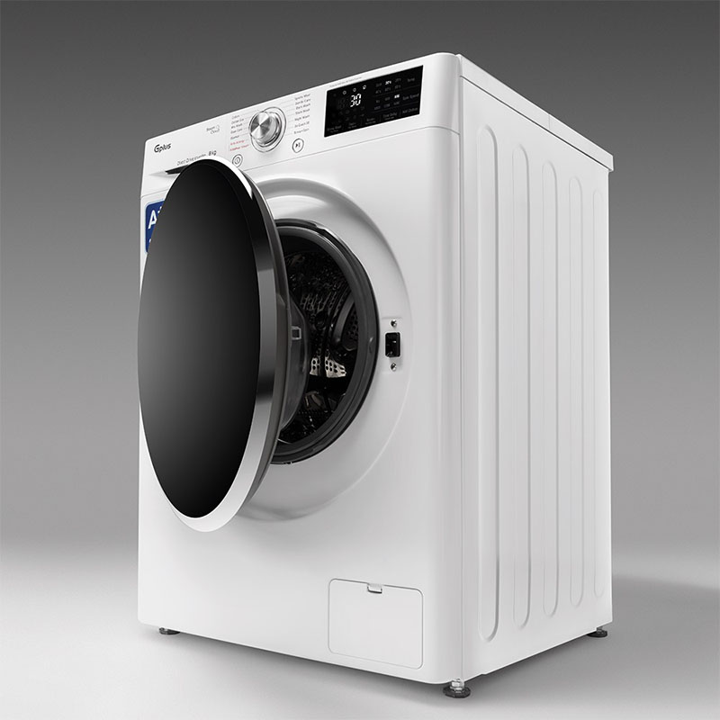 ماشین لباسشویی 9 کیلویی جی پلاس مدل GWM-R909W.N